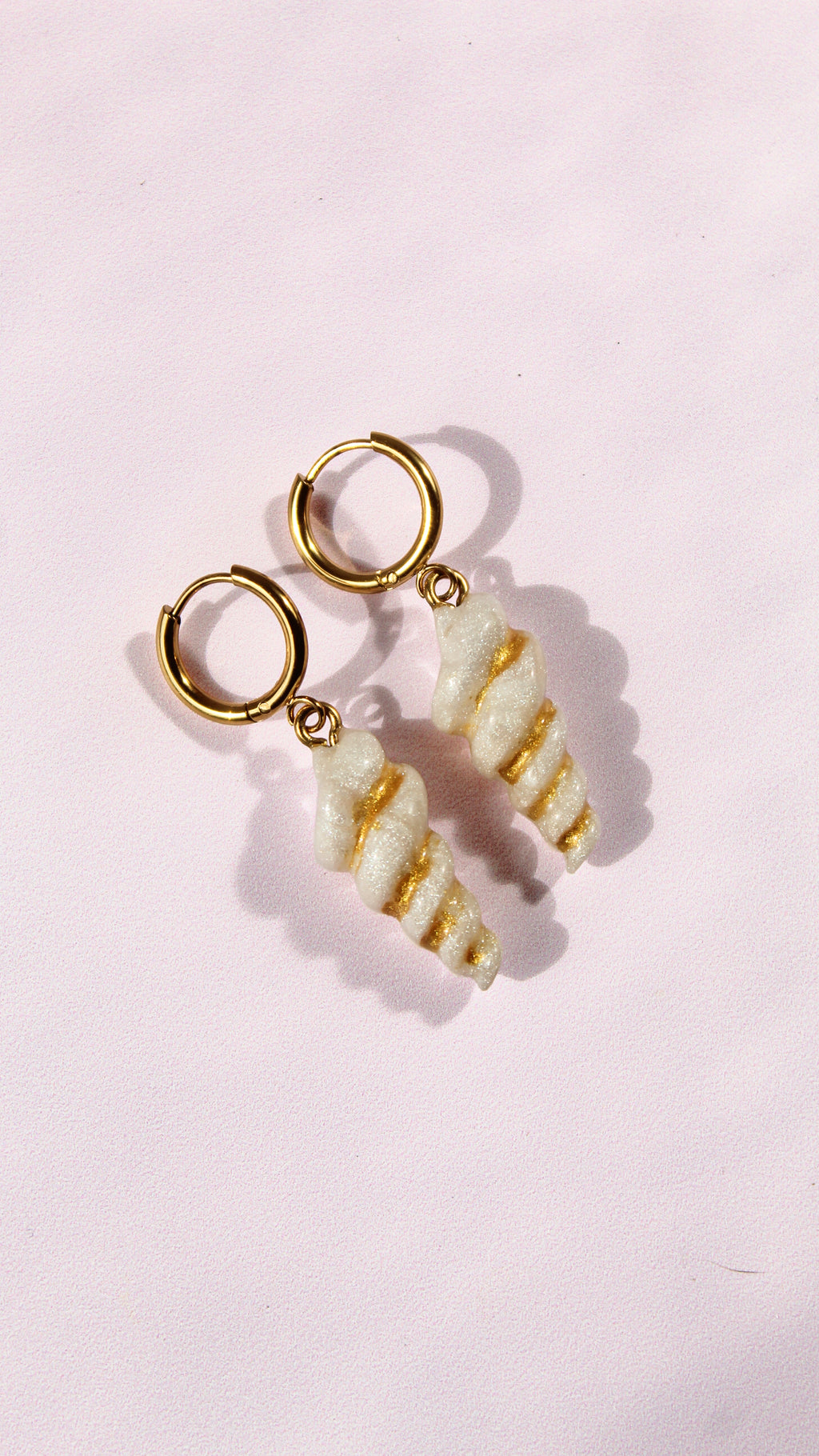 Boucles d'Oreilles Coquillage Alba - Collection Sous l'Océan