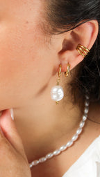 Boucles d'Oreilles Calypso - Collection Sous l'Océan