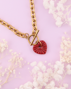 Collier Coeur Solaire - Collection Souffle d'Amour