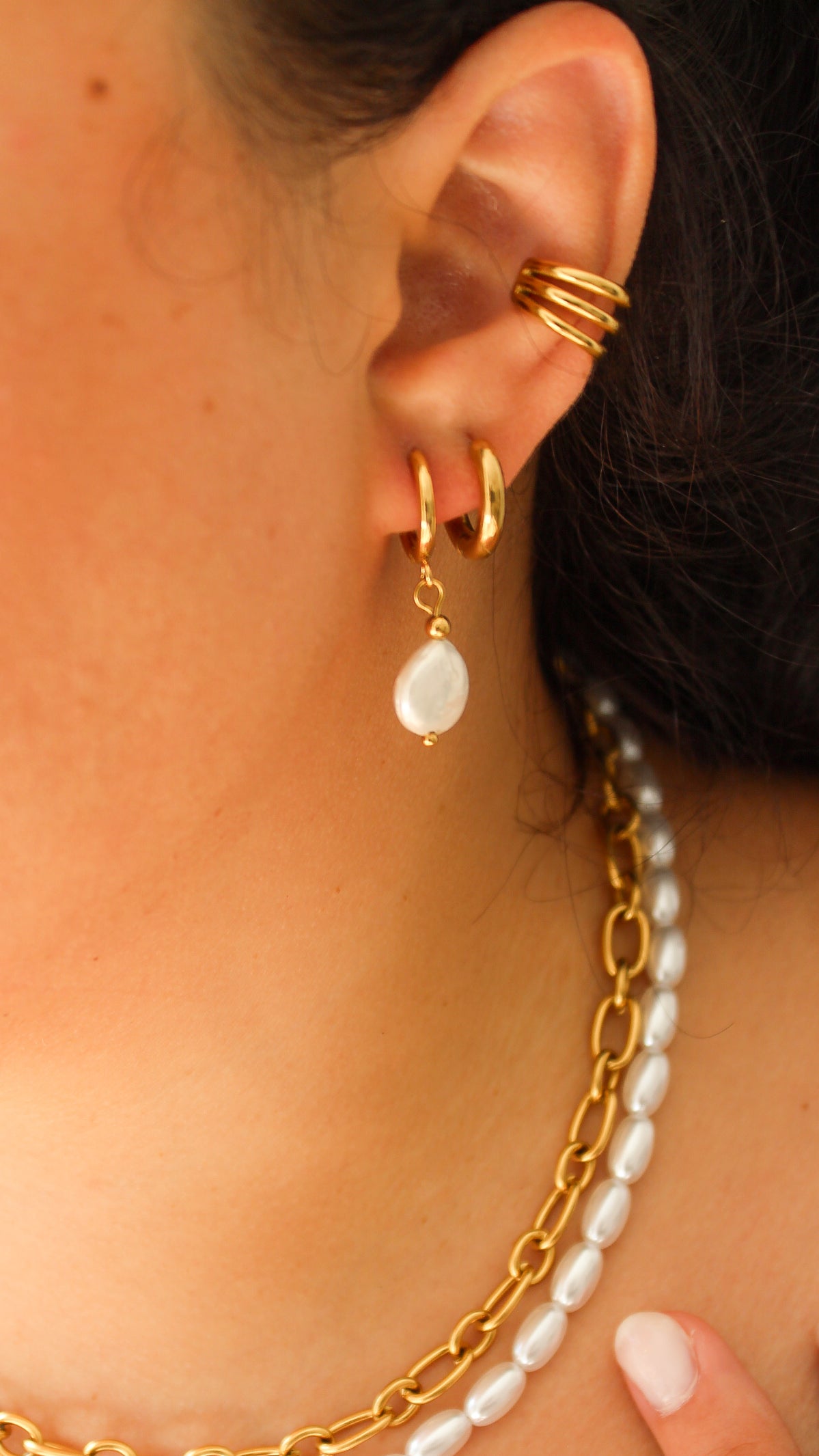 Boucles d'Oreilles Giulia - Collection Sous l'Océan