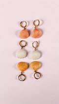Boucles d'Oreilles Coquillage Eden - Collection Sous l'Océan