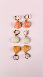 Boucles d'Oreilles Coquillage Eden - Collection Sous l'Océan