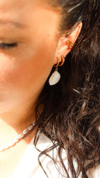 Boucles d'Oreilles Coquillage Eden - Collection Sous l'Océan
