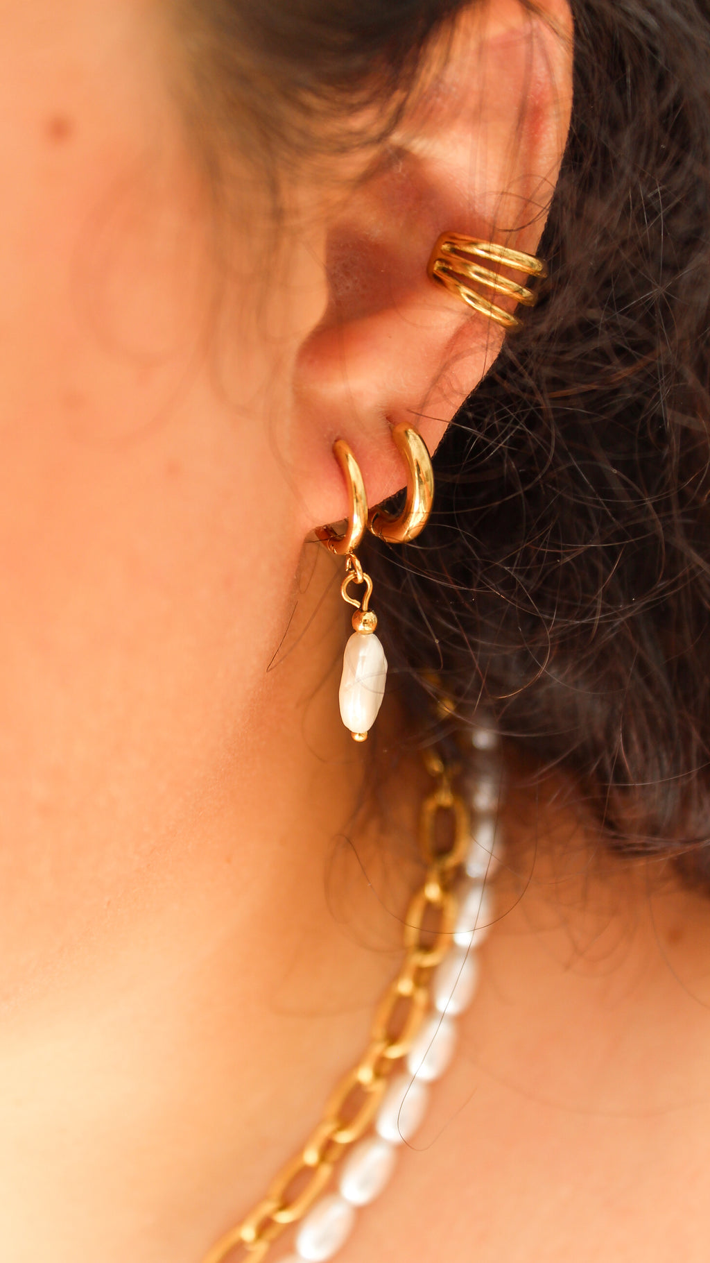 Boucles d'Oreilles Giulia - Collection Sous l'Océan