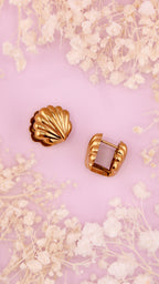 Boucles Coquillage Recto/Verso