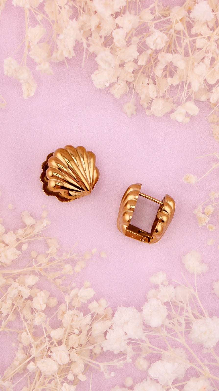 Boucles Coquillage Recto/Verso