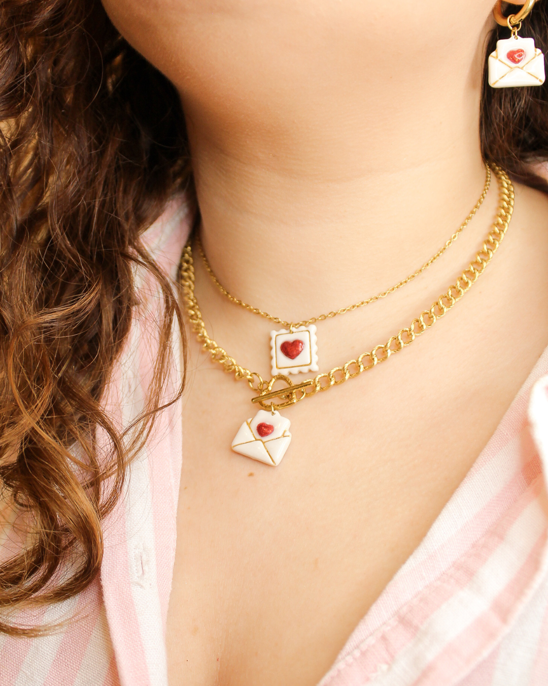 Collier Love Letter - SOUFFLE D'AMOUR