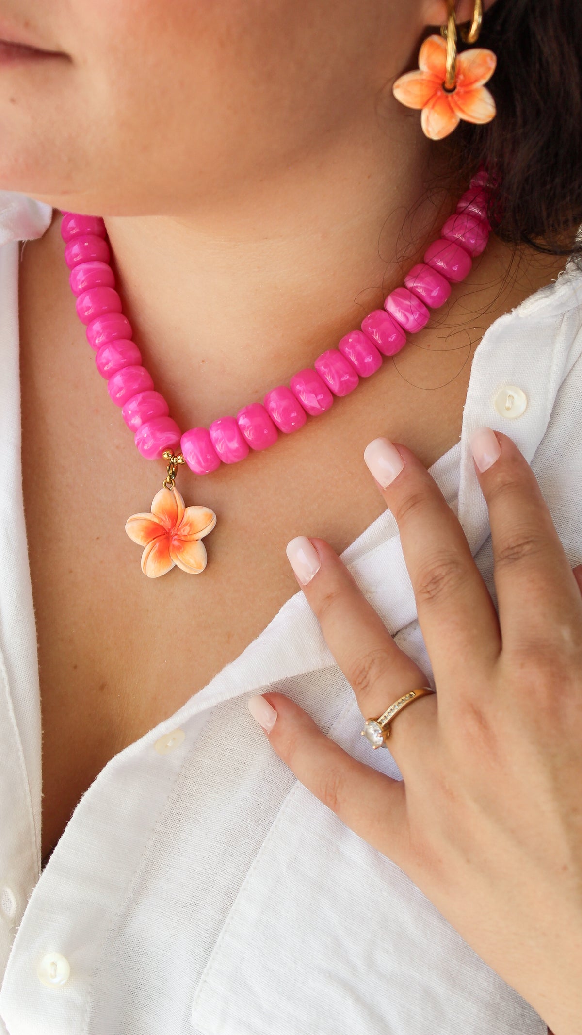 Collier Interchangeable Billie - Collection Sous les Tropiques