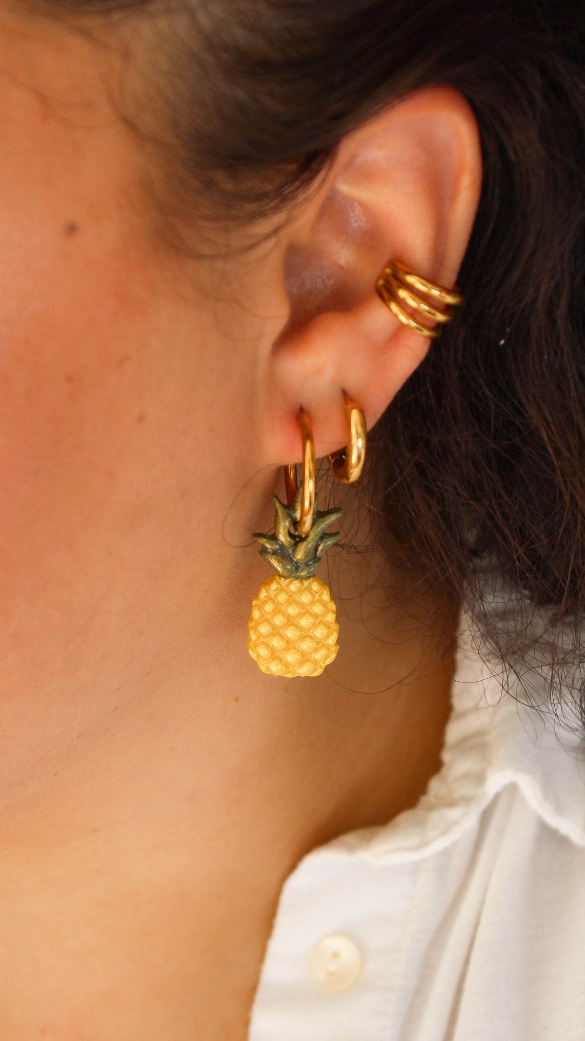 Pampilles Ananas - Collection Sous les Tropiques