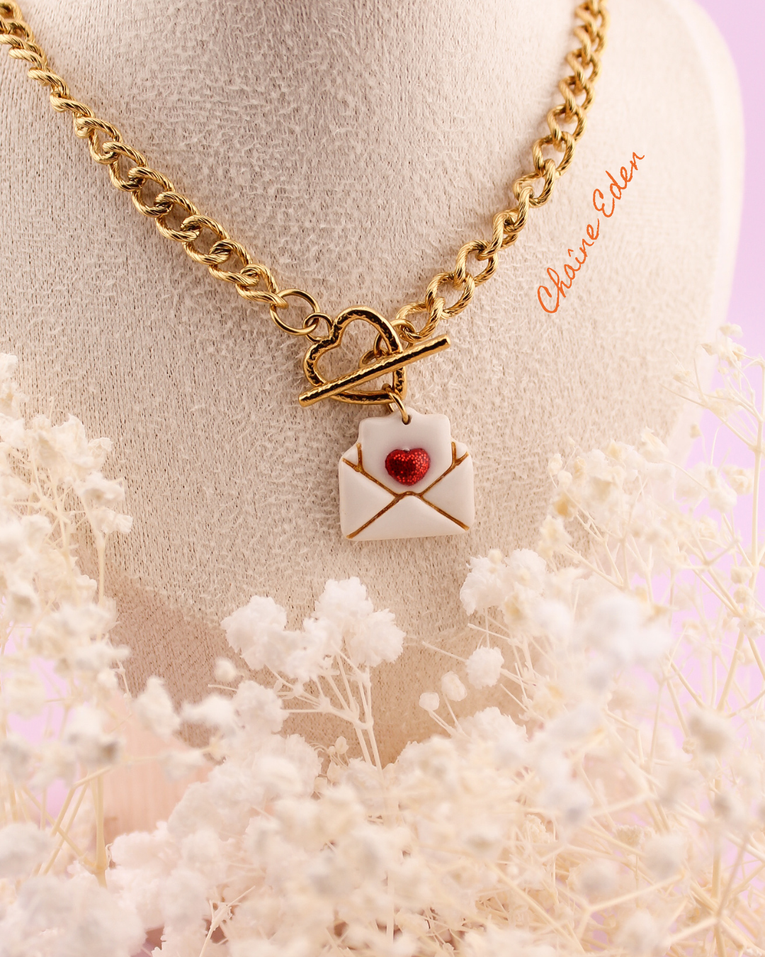 Collier Love Letter - SOUFFLE D'AMOUR