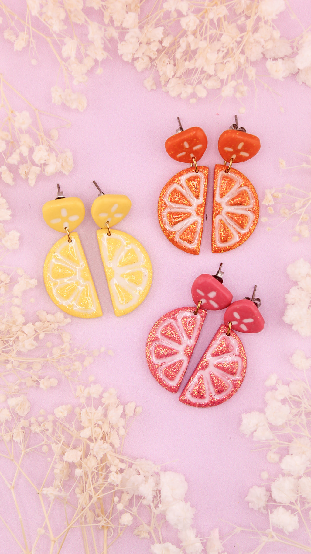 Boucles d’oreilles Quartier d'Agrume - Collection Dolce Vita