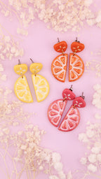 Boucles d’oreilles Quartier d'Agrume - Collection Dolce Vita