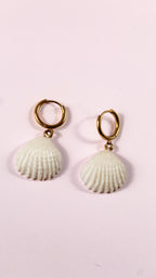Boucles d'Oreilles Coquillage Eden - Collection Sous l'Océan