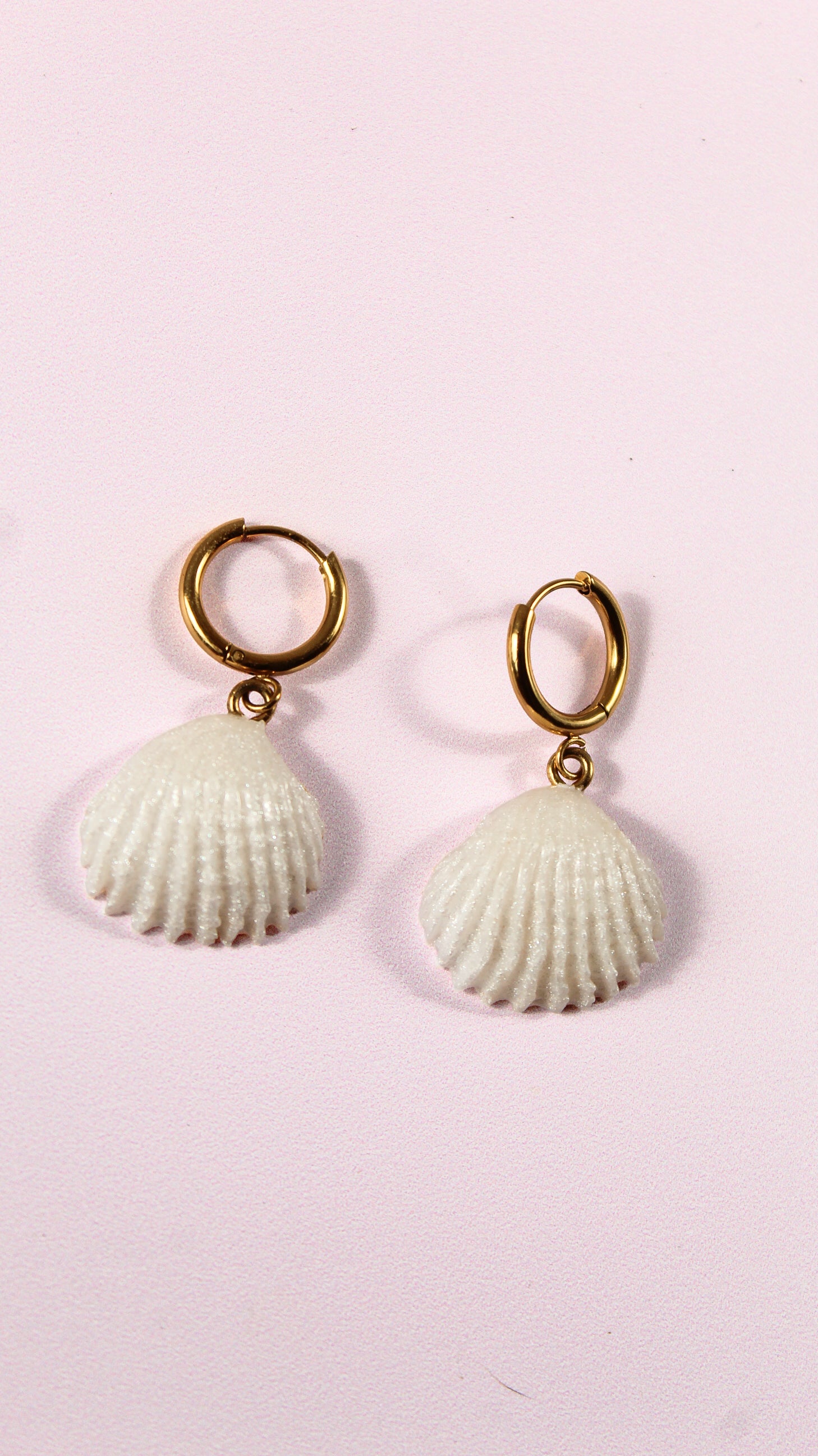 Boucles d'Oreilles Coquillage Eden - Collection Sous l'Océan