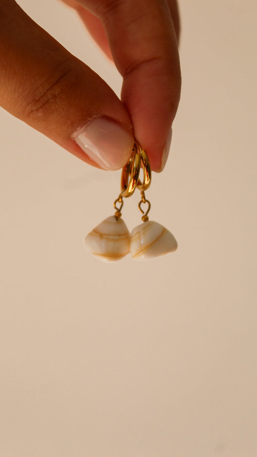 Boucles d'Oreilles Alizée - Collection Sous l'Océan