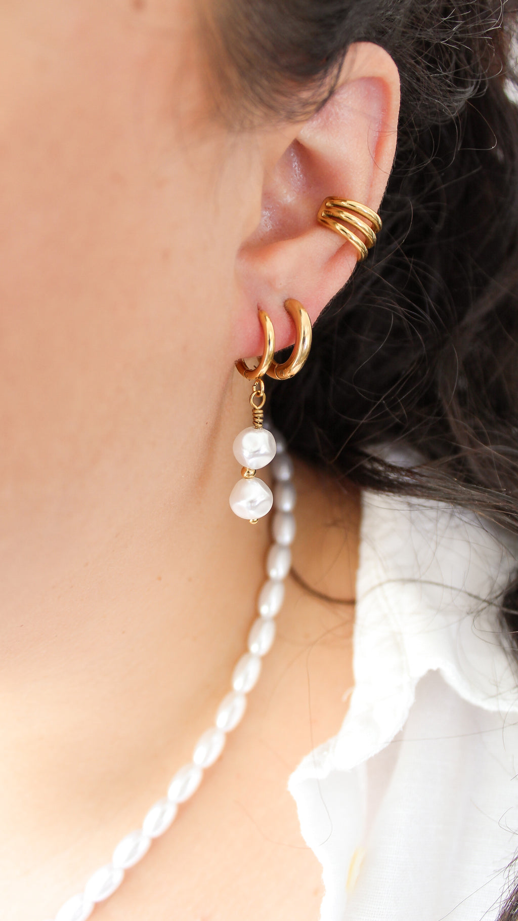 Boucles d'Oreilles Nacria - Collection Sous l'Océan