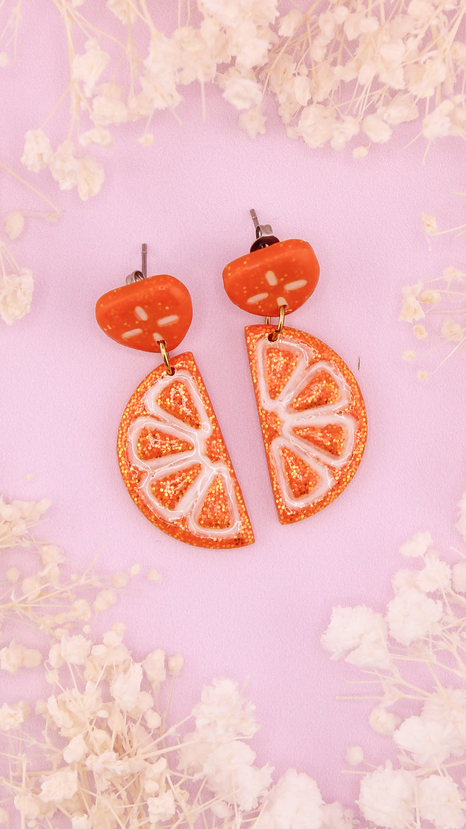Boucles d’oreilles Quartier d'Agrume - Collection Dolce Vita