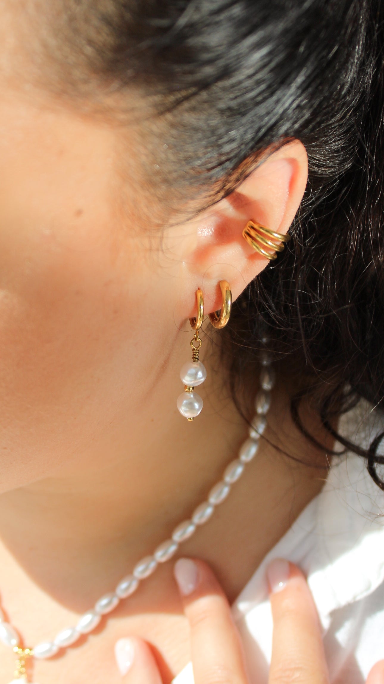 Boucles d'Oreilles Nacria - Collection Sous l'Océan