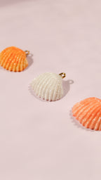 Boucles d'Oreilles Coquillage Eden - Collection Sous l'Océan